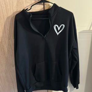 Heart symbol sweater